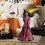 Halloween witch decoration electric induction standing 2
