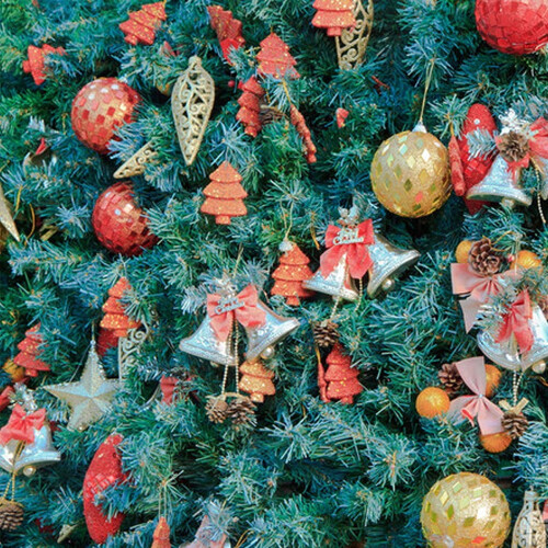 Corde decorative dorate e argentate per Natale, 200 pezzi 1