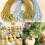 Corde decorative dorate e argentate per Natale, 200 pezzi 3