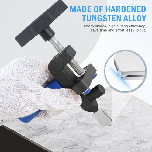 Grusce Glasschneider-Set, robust, 2-in-1 2