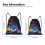 Donald Duck Turnbeutel, Unisex, faltbar, 1er-Pack 4
