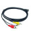 USB A vrouwelijk naar 3RCA AV-kabel 5ft 4