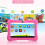 Tablet infantil de 7 polegadas com Android 9.0, 2 GB de RAM e 16 GB de armazenamento, com capa à prova de crianças. 7