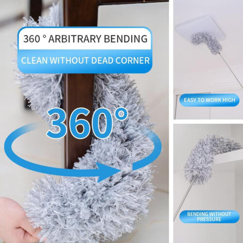 Plumeau en microfibre avec manche télescopique 280 cm 2