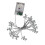 Guirlande lumineuse LED 30 m, 20 LED, à piles, thème spatial 2