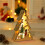 Wooden Christmas Tree Night Light LED Desktop Ornament 7