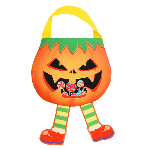 Saco de doces de Halloween preto (1 unidade) 1