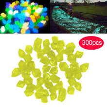 Glow-in-the-Dark Garden Pebbles Decoration 300 pcs