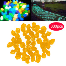 Glow-in-the-Dark Garden Pebbles Decoration 300 pcs