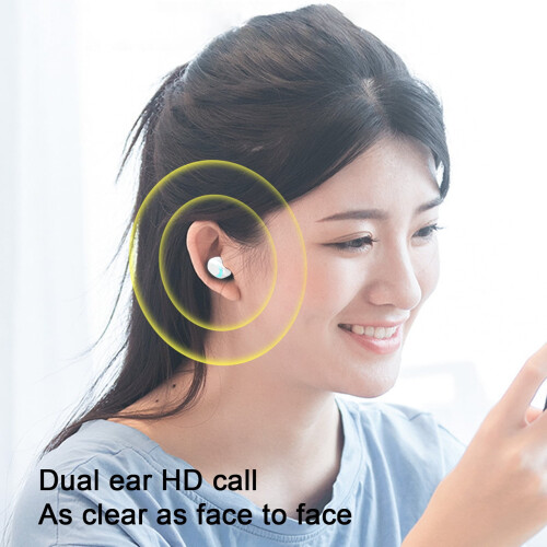 Fankiway Kabellose Ohrhörer Bluetooth 5.2 mit Ladecase 2