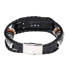 Leather beading bracelet strap for Honor 5