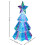 12-Zoll-Weihnachtsbaum mit farbigen LED-Lichtern 2