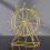 Sculpture décorative de bureau en forme de grande roue - Décoration intérieure moderne 7
