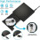 Unidade de DVD externa USB 3.0 Tipo C, gravador de CD/DVDRW 5