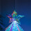 12-Zoll-Weihnachtsbaum mit farbigen LED-Lichtern 6