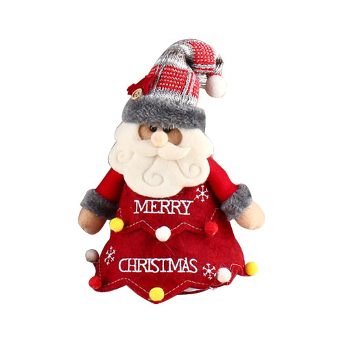 Weihnachtspapier, wiederverwendbare Schneemann-Tasche, 3D-Puppe 1