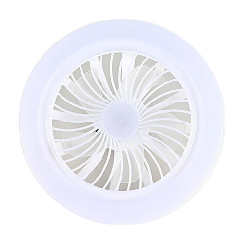 Ventilateur de plafond sans pales avec télécommande 3 couleurs et éclairage 1