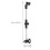 Support de guidon pliable pour vélo, poussette ou fauteuil roulant 4