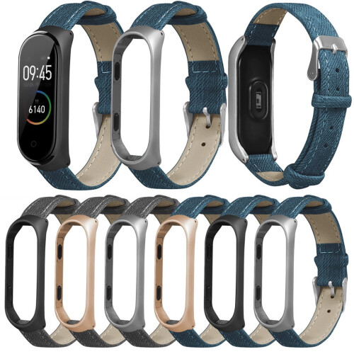 Viflosae blue metal bracelet watch strap for 4 electronics
