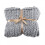 Handmade acrylic knitted blanket 60x60 cm 3