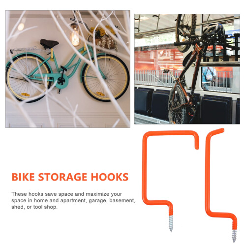 Havekrog Hjem Cykelopbevaring Jern 4 stk. 1