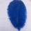 Penas de avestruz azul-real, 15-20 cm (6-7,9 polegadas), 20 unidades 2