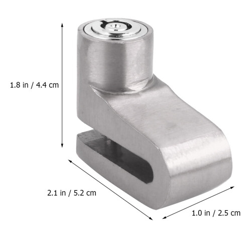 Skivebremselås til motorcykel aluminiumslegering 3-pak 2