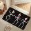 Tappeto di Halloween 40x60 cm, resistente alle macchie, decorazione per interni. 6