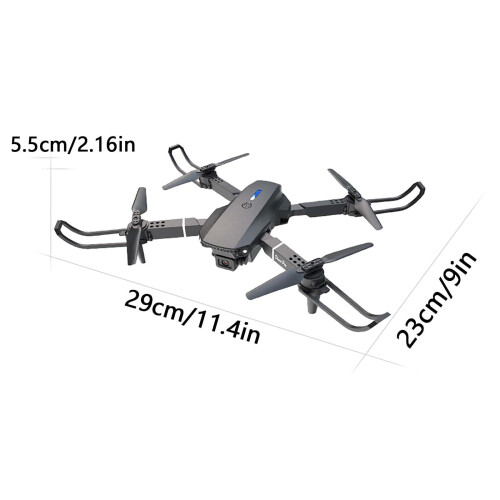 Drone met 1080p HD FPV-camera, hoogtebehoud en headless-modus. 2