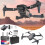 Drone met 1080p HD FPV-camera, hoogtebehoud en headless-modus. 5