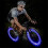 Bike wheel light waterproof spoke light 30 patterns 2