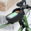 Bolsa frontal impermeável para bicicleta com tela sensível ao toque de 7 polegadas 2