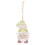 pendentif lapin de Pâques en bois 2