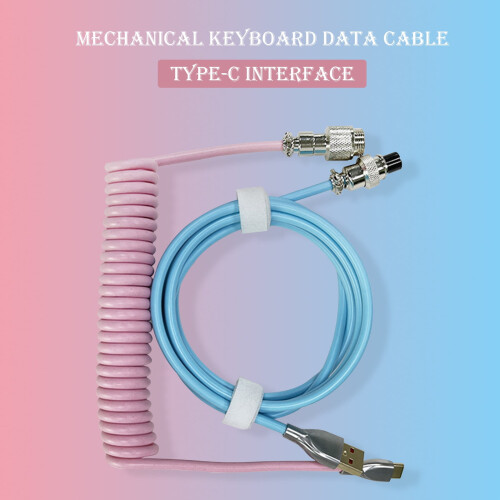 Viflosae USB-C Cable 1.5m Double-Sleeved Detachable Metal