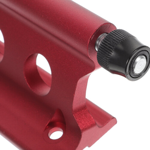 Fietsvorkklemslot rood aluminiumlegering 2