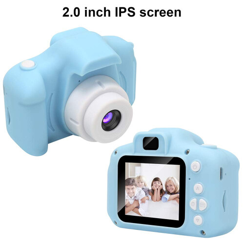 Stoßfeste, USB-aufladbare 4er-Packung 8MP pinke Digitalkamera 2