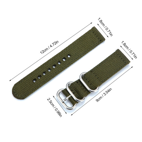 Viflosae nylon watch strap for Honor smartwatch 2