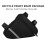 Bolsa triangular impermeável para quadro de bicicleta, feita em nylon (pacote com 3). 4