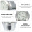 Fietsstuurklok Quartz Wit Aluminiumlegering 5