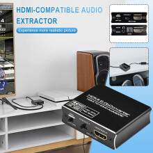 Viflosae 4K@60Hz Audio Extractor Splitter with ARC 2.0 and