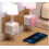 LED Bedside Lamp with Remote Control and USB Adapter Pink 7