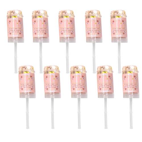 Décorations pour poussoirs en forme de cœur (lot de 10) 1