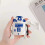Capa de silicone R2-D2 para AirPods de 1ª e 2ª geração 3