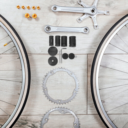 Fiets voorvork beschermingsbeugelset 1
