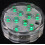 Fankiway, lampada subacquea a LED per acquario con telecomando. 7