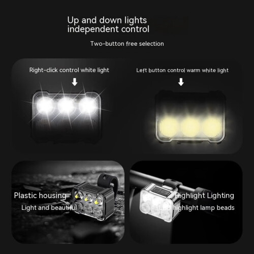 Πίσω λάμπα ποδηλάτου βουνού με φόρτιση USB 150Lumen 1