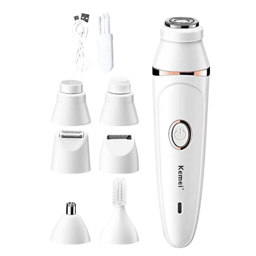 Αποτριχωτική συσκευή προσώπου Fankiway για γυναίκες, 7 σε 1, για όλους τους τύπους 1