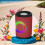Caixa de som Bluetooth Fankiway com luzes coloridas e 4