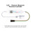 Giyblacko LED-lyskontroller med Bluetooth og Wi-Fi for 5
