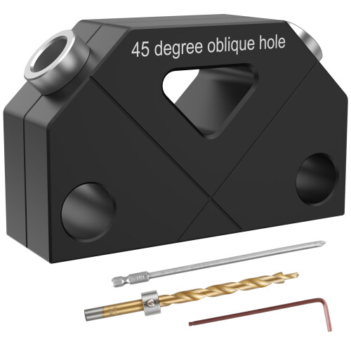 Grusce 45 boorgeleider mal aluminiumlegering deuvelmal set 1
